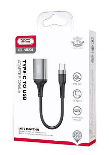 Адаптер XO NB201 OTG USB 2.0 to Type-C
