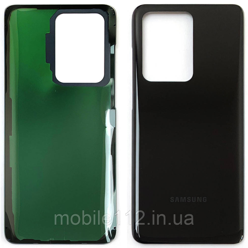 Задня кришка Samsung Galaxy S20 Ultra G988F (чорна оригінал Китай), фото 1