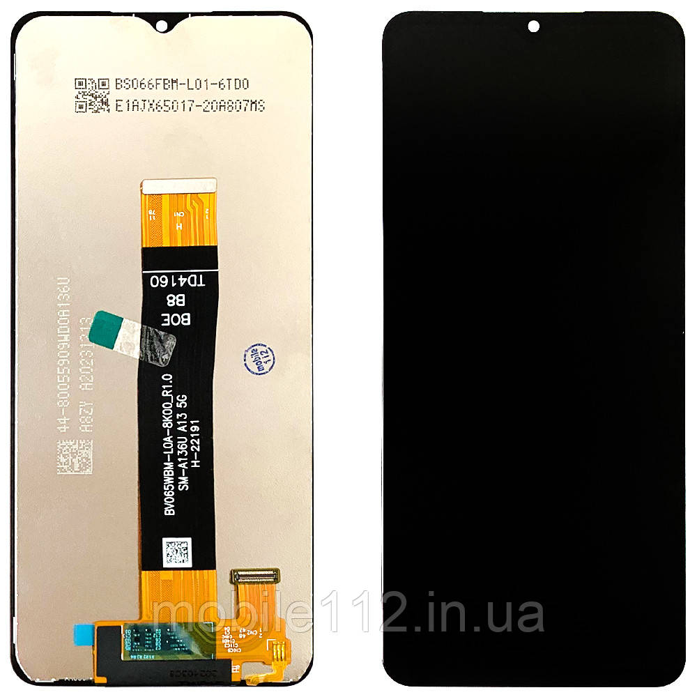 Екран (дисплей) Samsung Galaxy A04s A047F, A13 5G A136U + тачскрин SM-A136U