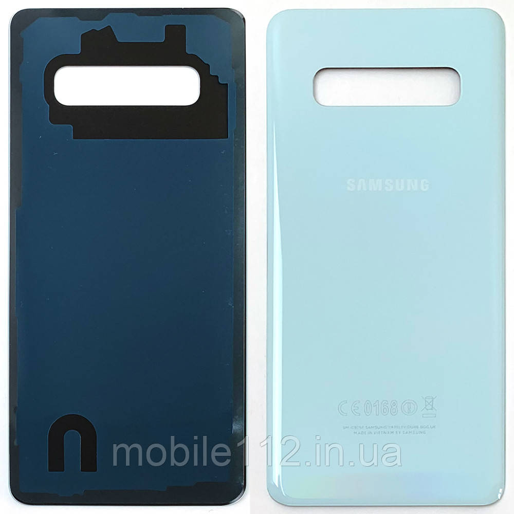 Задня кришка Samsung Galaxy S10 Plus G975F (біла оригінал Китай), фото 1