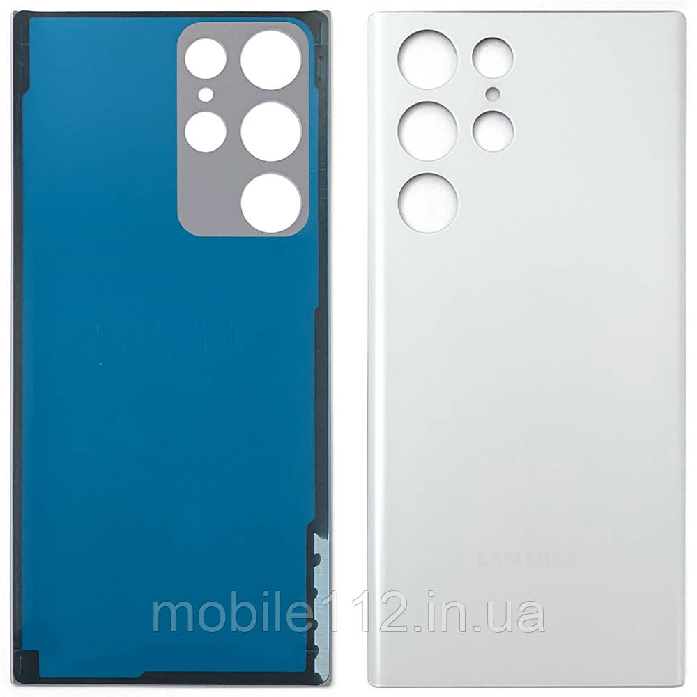 Задня кришка Samsung Galaxy S22 Ultra 5G S908 (біла Original New), фото 1