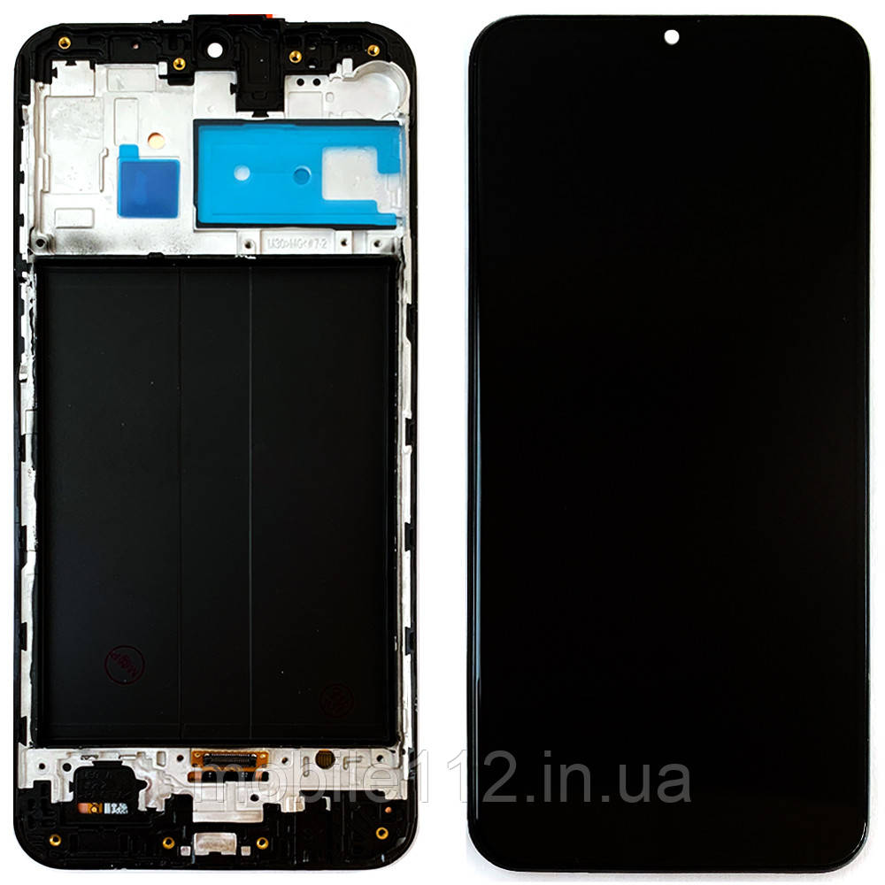 Екран (дисплей) Samsung Galaxy A40S 2019 A407 з тачскріном оригінал Китай з рамкою