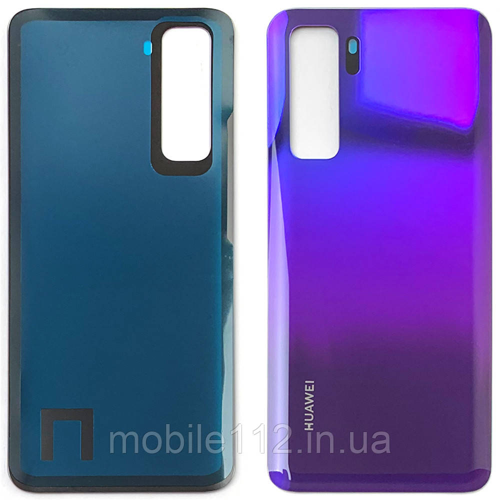 Задня кришка Huawei Nova 7 SE фіолетова оригінал Китай