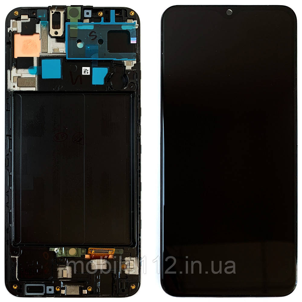 Екран (дисплей) Samsung Galaxy A50s A507F + тачскрін OLED с рамкой