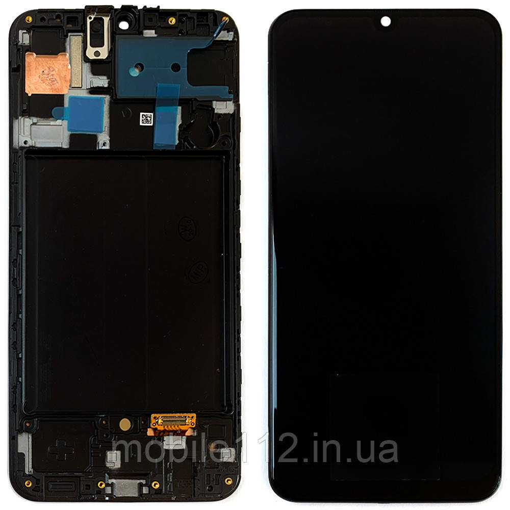 Екран (дисплей) Samsung Galaxy A50s A507F + тачскрін оригінал Китай із рамкою