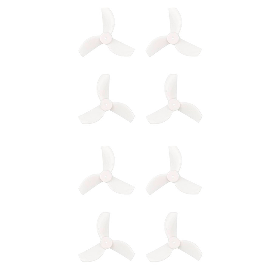 Gemfan 35 мм 3 лопаті (1 мм вал) для дрона BetaFPV Meteor65 Pro (8 шт, Milk White)