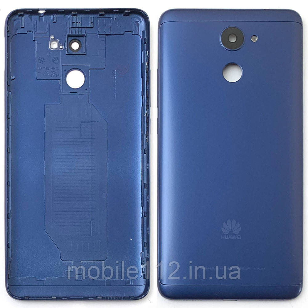 Задня кришка Huawei Y7 Prime, Enjoy 7 Plus синя оригінал Китай