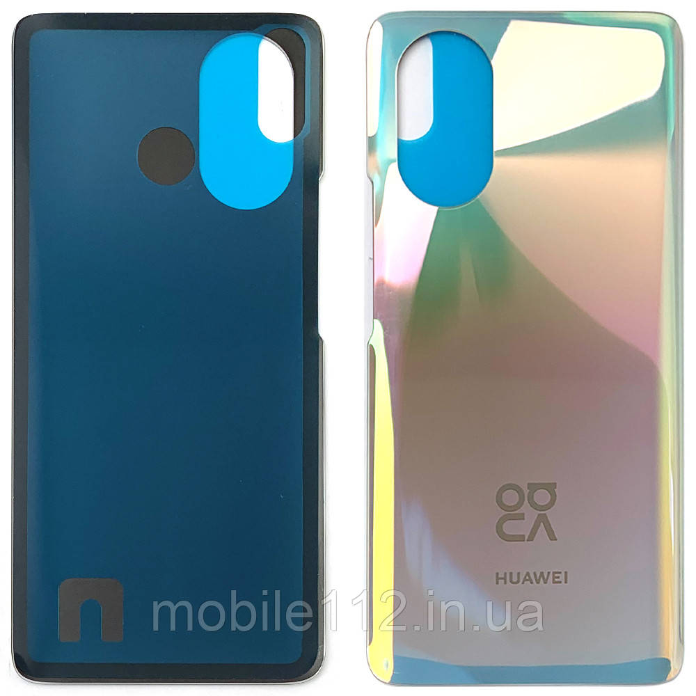 Задня кришка Huawei Nova 8 срібляста оригінал Китай