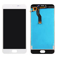 Екран (дисплей) Meizu M3 Note L681H + тачскрин білий