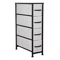 Комод побутовий LUMINARIA PERFECT GRAY 4B
