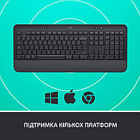 Клавіатура Logitech Signature K650 USB/Bluetooth UA Graphite (920-010945), фото 7