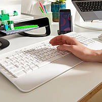 Клавіатура Logitech Signature K650 USB/Bluetooth UA Off-White (920-010977), фото 3