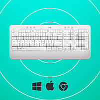 Клавіатура Logitech Signature K650 USB/Bluetooth UA Off-White (920-010977), фото 7