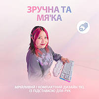 Клавіатура Logitech G713 Aurora Gaming GX Red USB UA Off-White (920-010678), фото 3