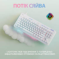 Клавіатура Logitech G713 Aurora Gaming GX Red USB UA Off-White (920-010678), фото 4