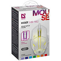 Мишка Defender Host MB-982 USB White (52983), фото 4