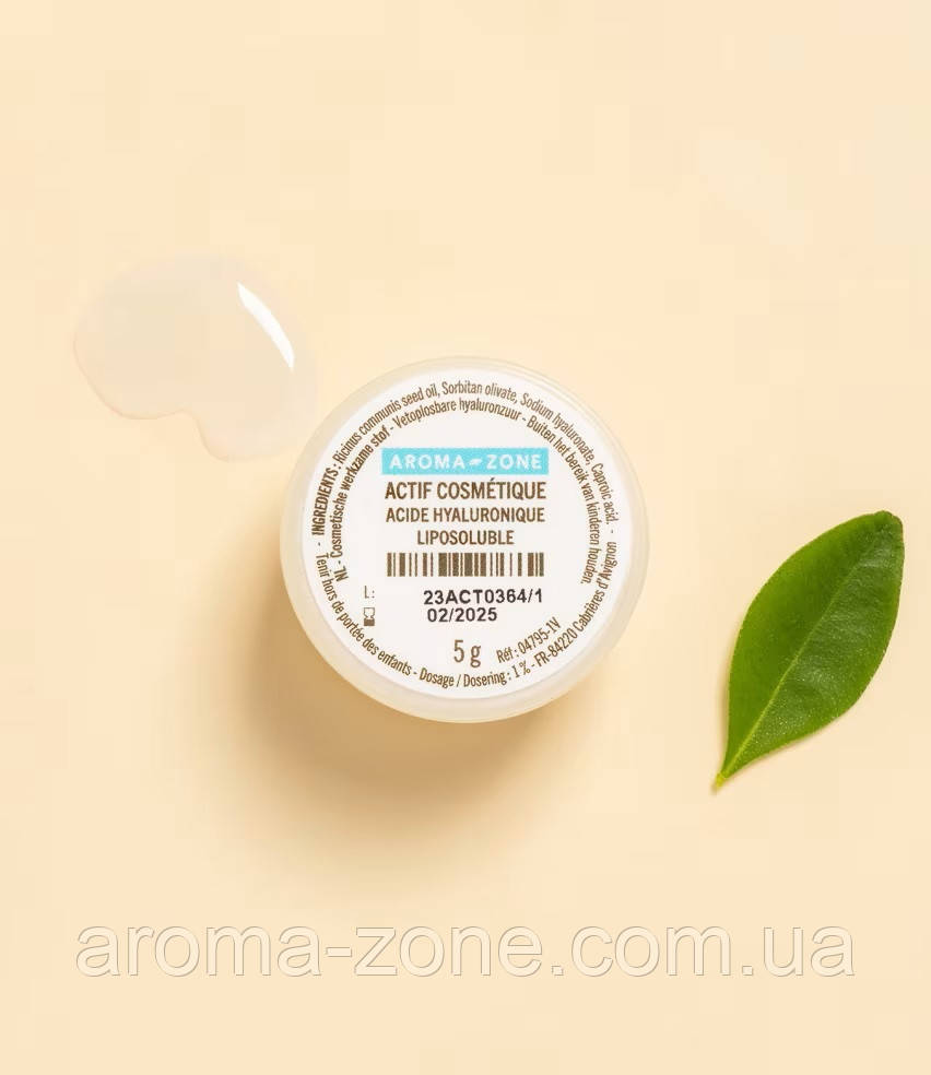 Косметичний активний інгредієнт жиророзчинна гіалуронова кислота 5 г