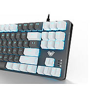 Клавіатура Aula F3287 Keycap KRGD Blue USB UA White/Grey (6948391240688), фото 4