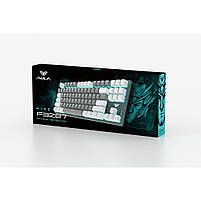 Клавіатура Aula F3287 Keycap KRGD Blue USB UA White/Grey (6948391240688), фото 7