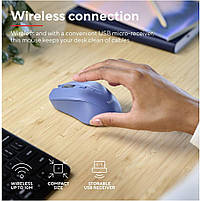 Мишка Trust Mydo Silent Wireless Blue (25041), фото 6