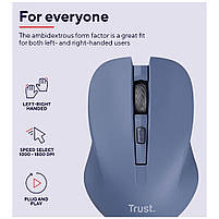 Мишка Trust Mydo Silent Wireless Blue (25041), фото 7