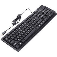 Клавіатура Maxxter KBM-U01-UA USB Black (KBM-U01-UA), фото 3