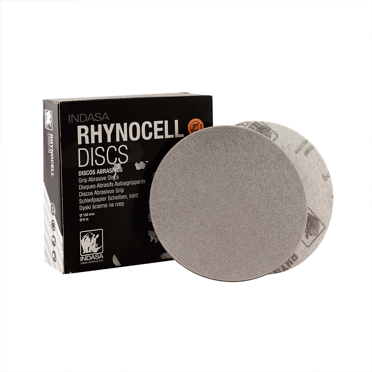 Абразивний диск без отворів INDASA D150 mm Р3000 RHYNOCELL (Португалія) (10шт)