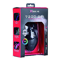 Мишка Xtrike ME GM-215 RGB-LED USB Black, фото 4