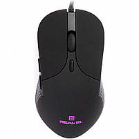 Мишка REAL-EL RM-295 USB Black, фото 5