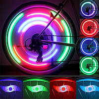Вело подсветка колес Светодиодная мигалка на колесо велосипеда Катафот на спицы Лучшая цена
