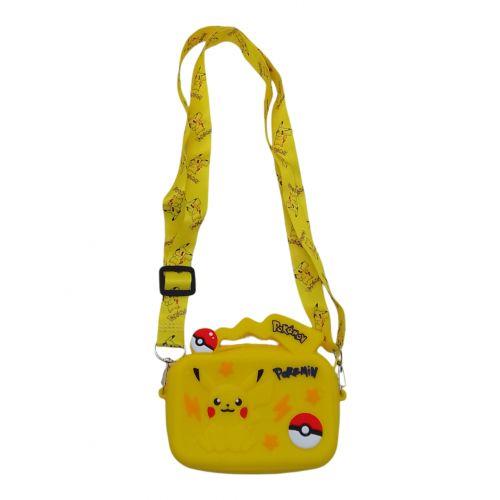 Сумочка силіконова "Покемон Пікачу" (жовта) [tsi240121-TSI], фото 1