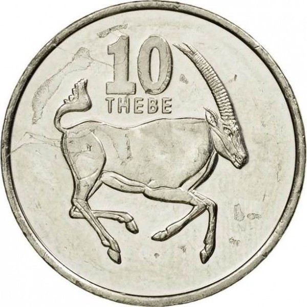 Ботсвана 10 тхебе, 2002 рік №1916, фото 1