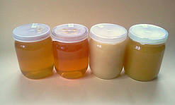 Мёд разнотравье (разнотравный) - Мед різнотрав'я (різнотрав'яний) 0,5 литра