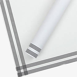 Калька 58х58 см для квітів із візерунком в пакованні 5 шт.