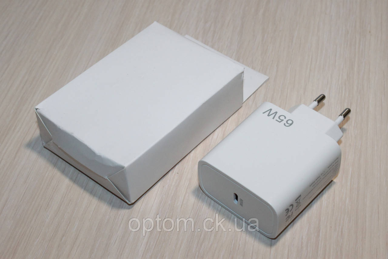Зарядний блок 65W PD3.0 (HY-01865WC1) White