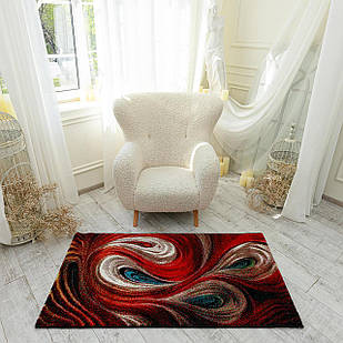 Килимок AMORE 9790A 0,8Х1,5 Чорний прямокутник