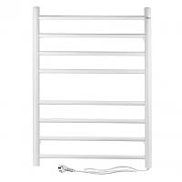 Сушарка для білизни електрична настінна (лісінка) QT біла 710х530х110 мм. Електричні сушарки для рушників