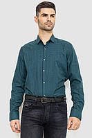 Рубашка мужская в клетку байковая зелено-синий 214R99-33-022 Ager XL UP, код: 8385575