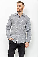 Рубашка мужская с принтом черно-белый 131R148955 Ager M UP, код: 8388489