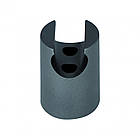 Тримач для ручного душу Qtap Spojeni округлий QT829910842854GRP Graphite, фото 2