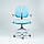 Дитяче комп'ютерне крісло Fundesk Ottimo Blue, фото 4