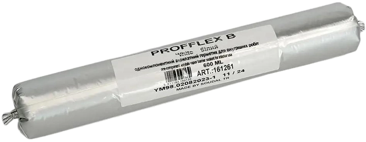 Герметик-мастика "Profflex B" (д/внутр. робіт), 600 мл, фото 1