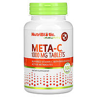 Буферизованный витамин С с метаболитами, 1000 мг, Meta-C, Immunity, NutriBiotic, 100 таблеток