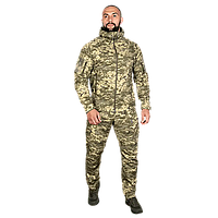 Тактичний чоловічий костюм Stalker 3.0 Twill (куртка та штани) Піксель XS