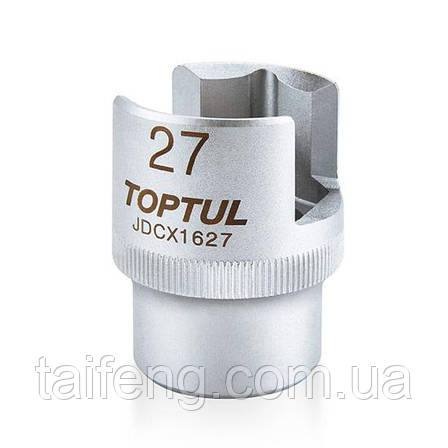 Головка для паливного фільтра (2.0 HDi, 2.2 HDi, 2.0 TDCi, 2.0 JTD) TOPTUL JDCX1627, фото 1