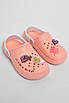 Крокси дитячі для дівчинки рожевого кольору 180593T Безкоштовна доставка, фото 2