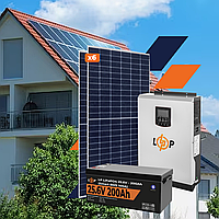 Оборудование для солнечной электростанции (СЭС) Премиум 3,5 kW АКБ 8,2 kWh LiFePO4 200 Ah l