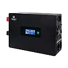 Високочастотний інвертор 600VA/600W Kraft KRF-SAVR600VA/600W-12V під зовнішній акумулятор (42-00112)