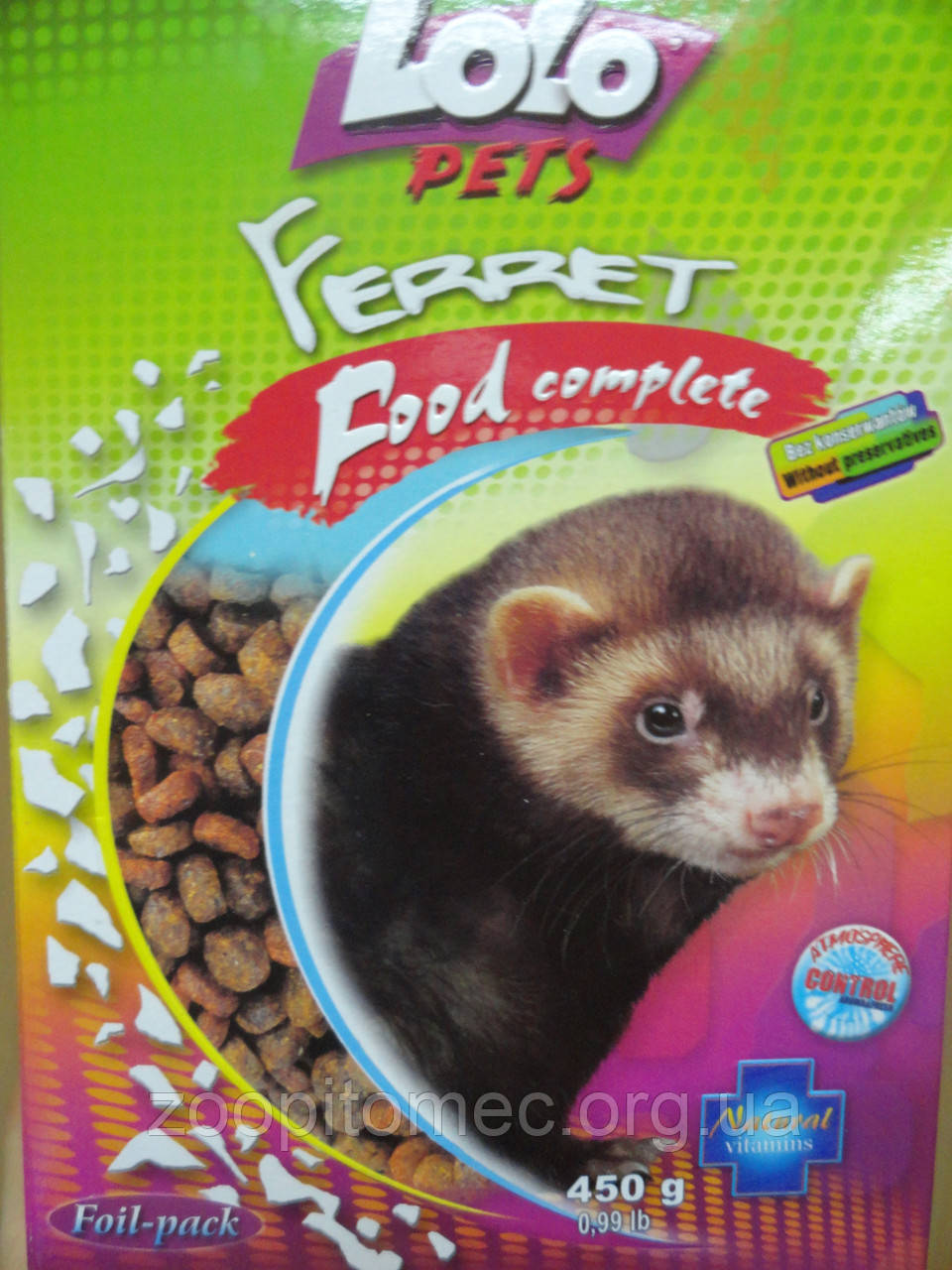 Корм для Хорька Lolo Pets (Лоло Петс) Ferret Food complete, 500 г