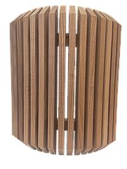 Огорожа світильника кутова термоясінь для лазні та сауни